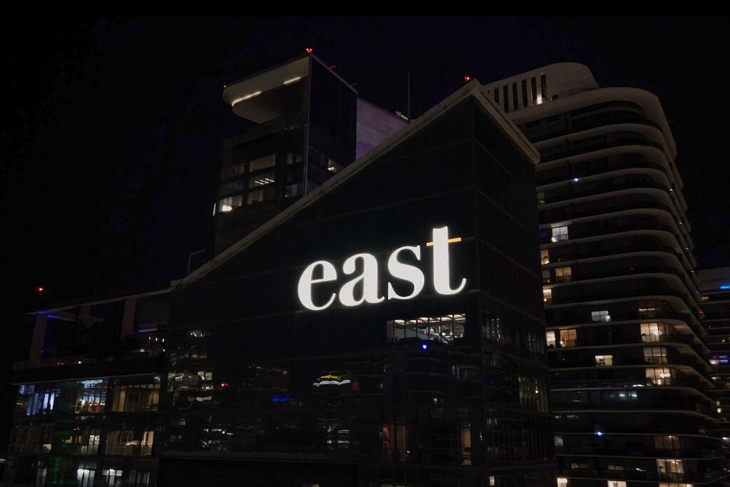 EAST Miami Hotel - Brickell Rooftop Sign